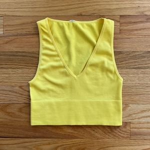 ‼️SOLD‼️ Forever 21 Cropped Ribbed Knit Tank Top